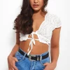 Buy 🧨 The Fashion Bible Liv White Multiway Crop Top ❤️