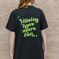 Wholesale ✨ Rock On Ruby Villains Have More Fun Slogan T 👕 Shirt 🥰