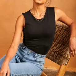 Best reviews of 🎉 JJXX Sleeveless Top In Black ⭐