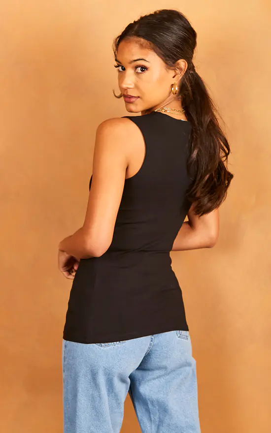 Best reviews of 🎉 JJXX Sleeveless Top In Black ⭐ - Image 4