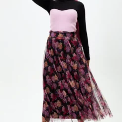 Buy 🎉 MODESTWIST Pink Ribbed Knitted Bandeau Top ✨