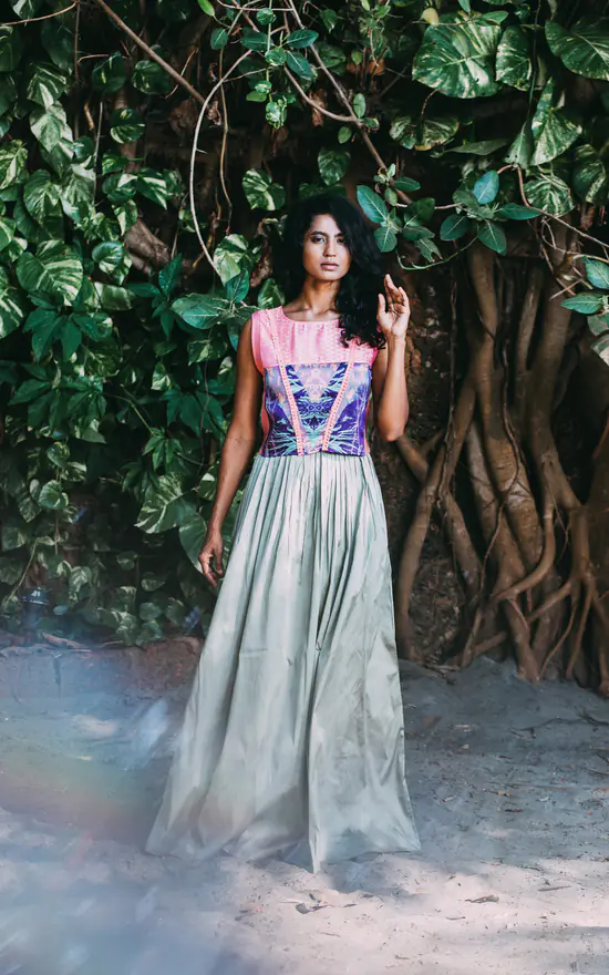 Flash Sale ๐ Silence Beyond Syllables Vira Crop Top ๐ฅ - Image 2