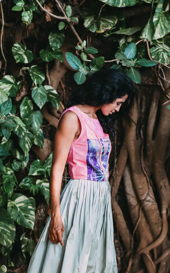 Flash Sale ๐ Silence Beyond Syllables Vira Crop Top ๐ฅ - Image 3